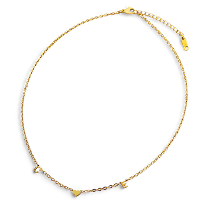 Collier Initiale One Heart