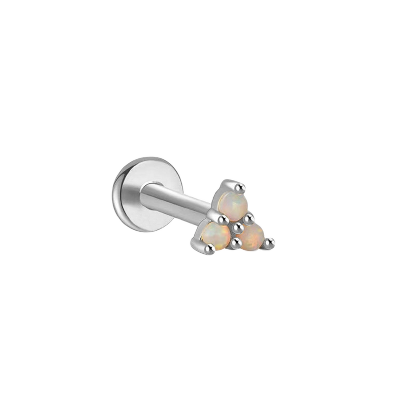 Opal Trio Sleeper Earrings | 18g