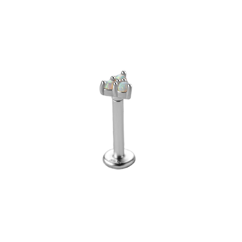 Opal Trio Sleeper Earrings | 18g