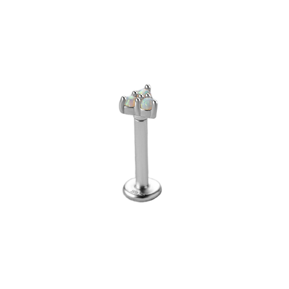 Opal Trio Sleeper Earrings | 18g