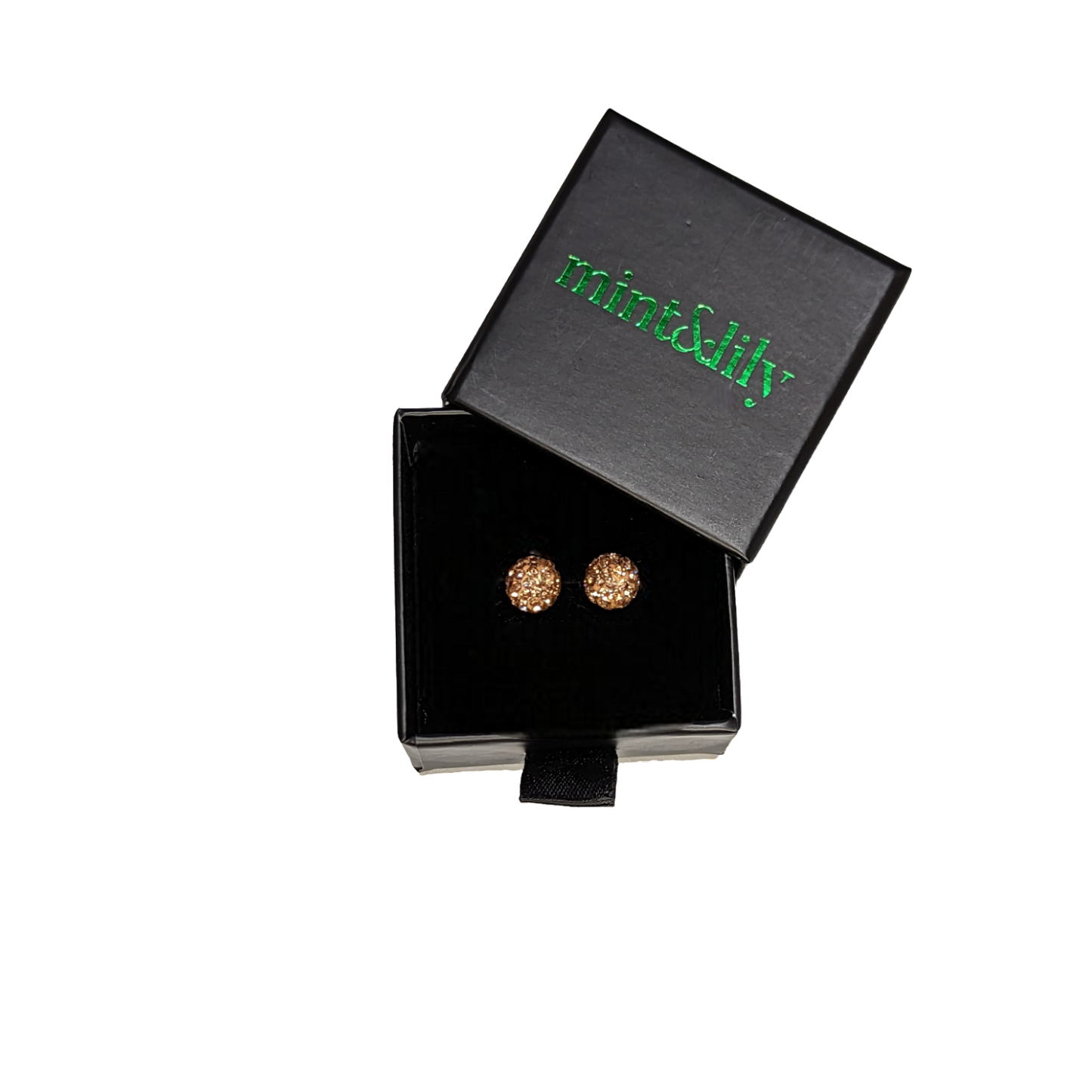 Glittersphere Stud Earrings