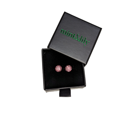 Glittersphere Stud Earrings