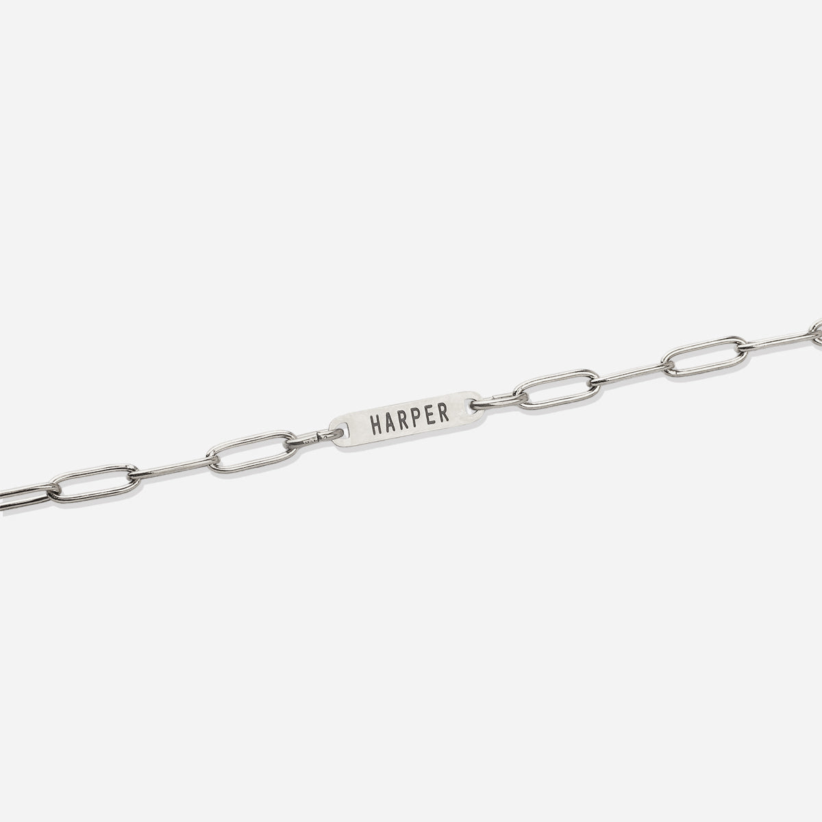 Paperclip Bracelet With Names