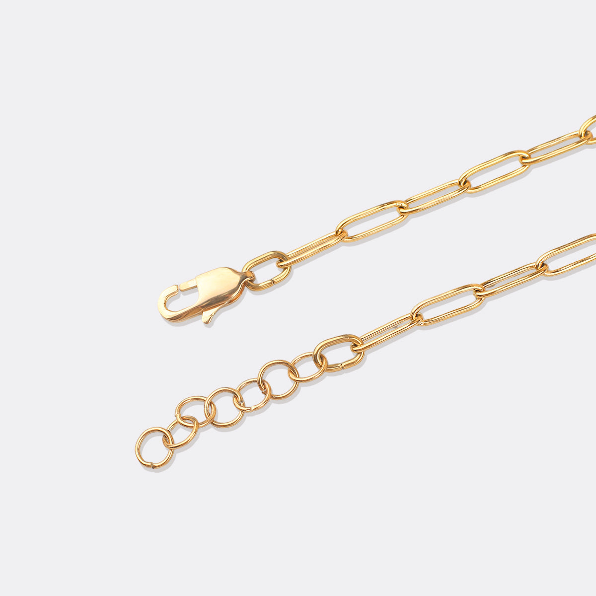 Paperclip Bracelet With Names
