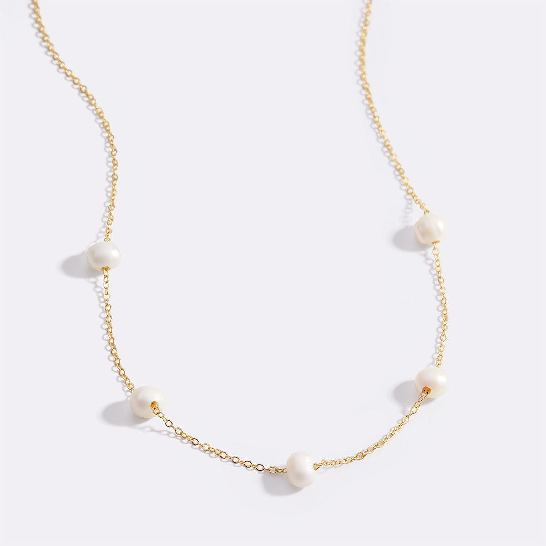 Collier Satellite Perle