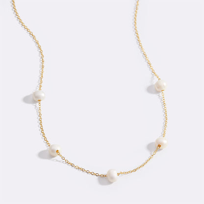 Collier Satellite Perle