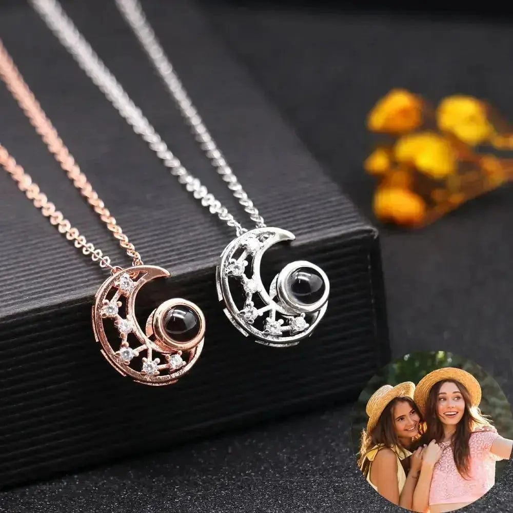 Personalisiertes Valentinstagsgeschenk - Projektionsfoto-Halskette/Armband/Schlüsselanhänger