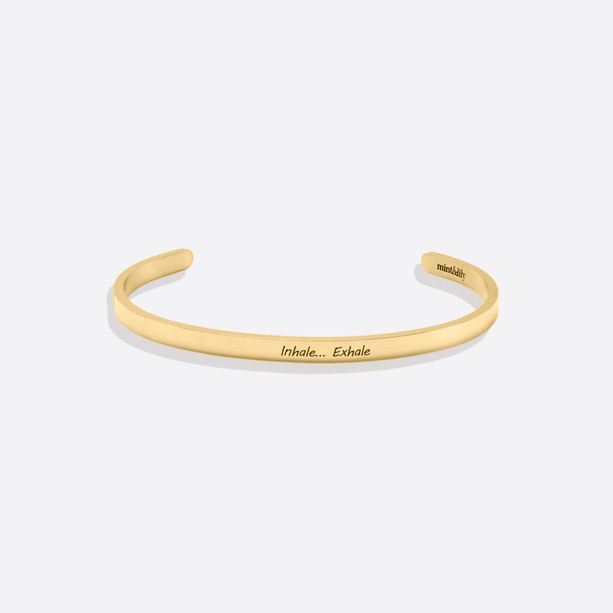 Bracelet manchette fin personnalisé