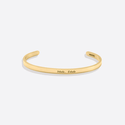 Bracelet manchette fin personnalisé