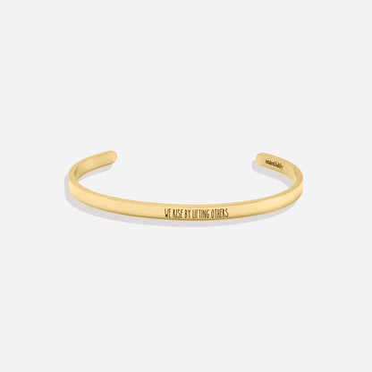 Bracelet manchette fin personnalisé