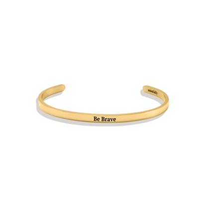 Bracelet manchette fin personnalisé