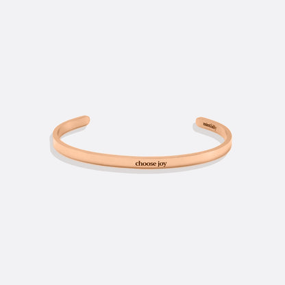 Bracelet manchette fin personnalisé