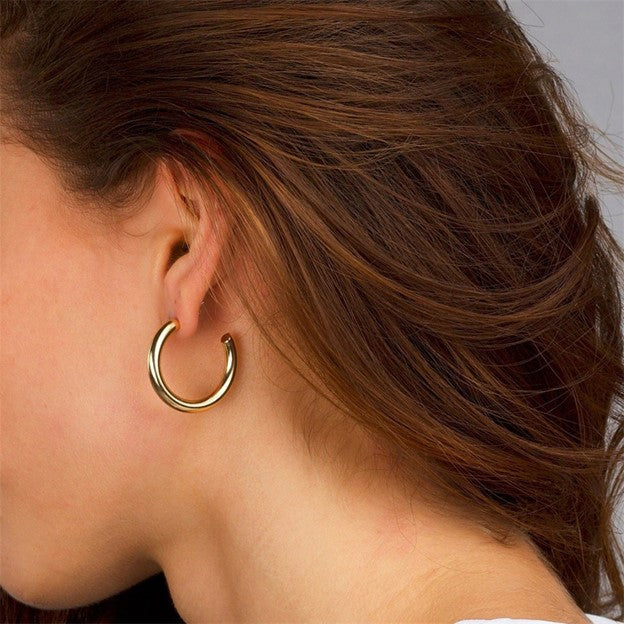 Boucles d'oreilles créoles classiques