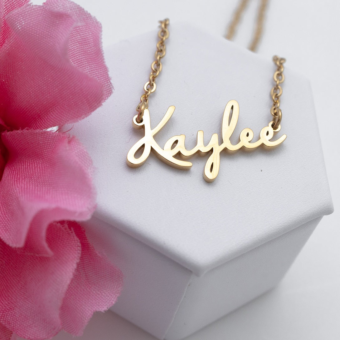 Collier avec nom de fée pour enfants