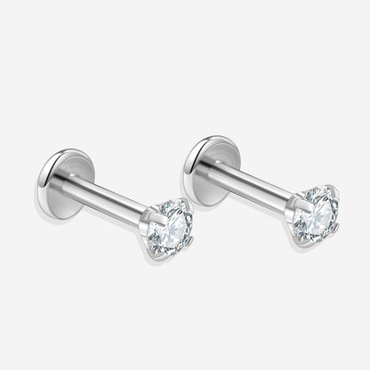 Crystal Sleeper Earrings | 18g