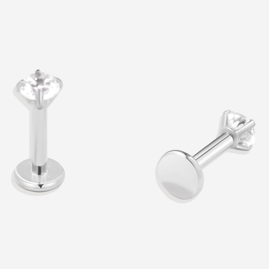 Crystal Sleeper Earrings | 18g