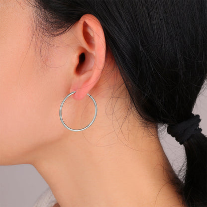 Endless Hoop Earrings