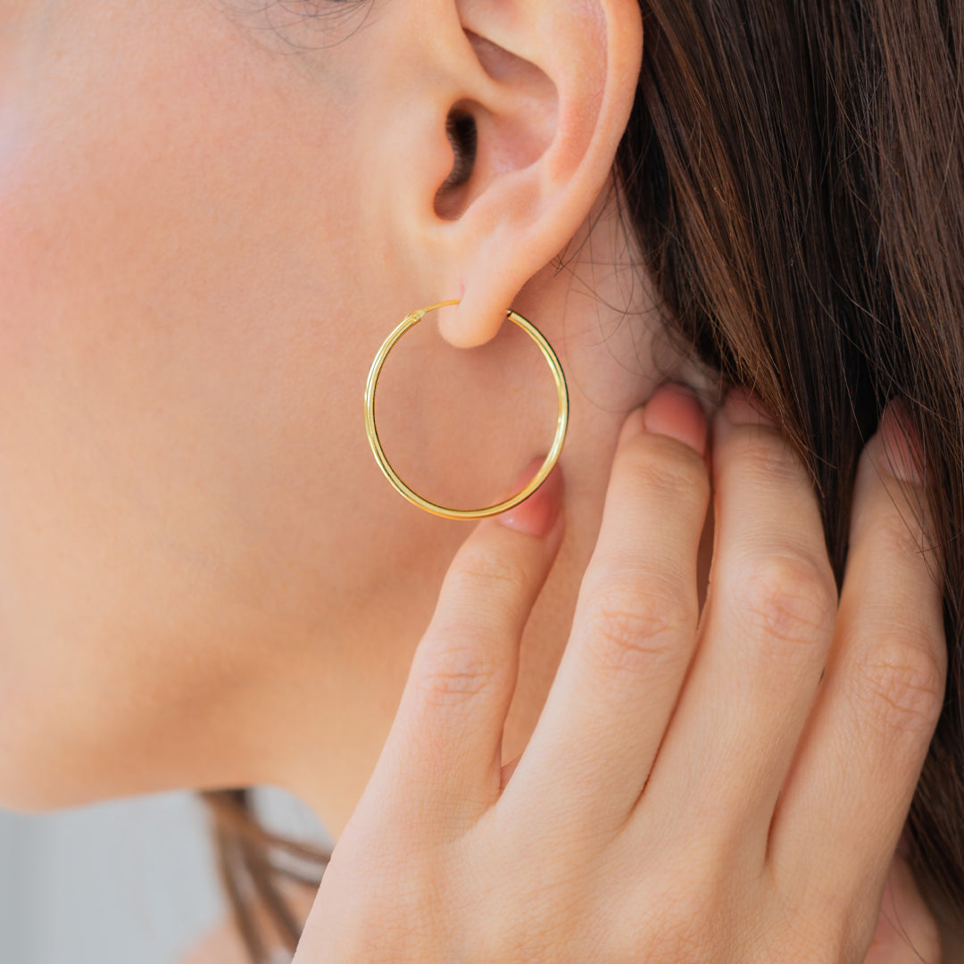 Endless Hoop Earrings