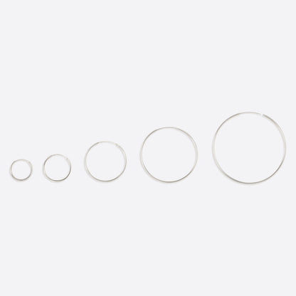 Endless Hoop Earrings