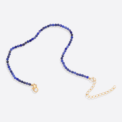 Petit bracelet empilable en perles de lapis-lazuli
