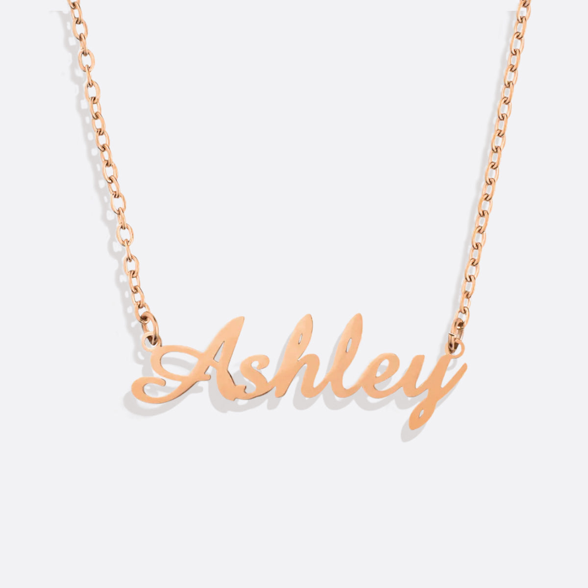 Collier avec nom en plume 