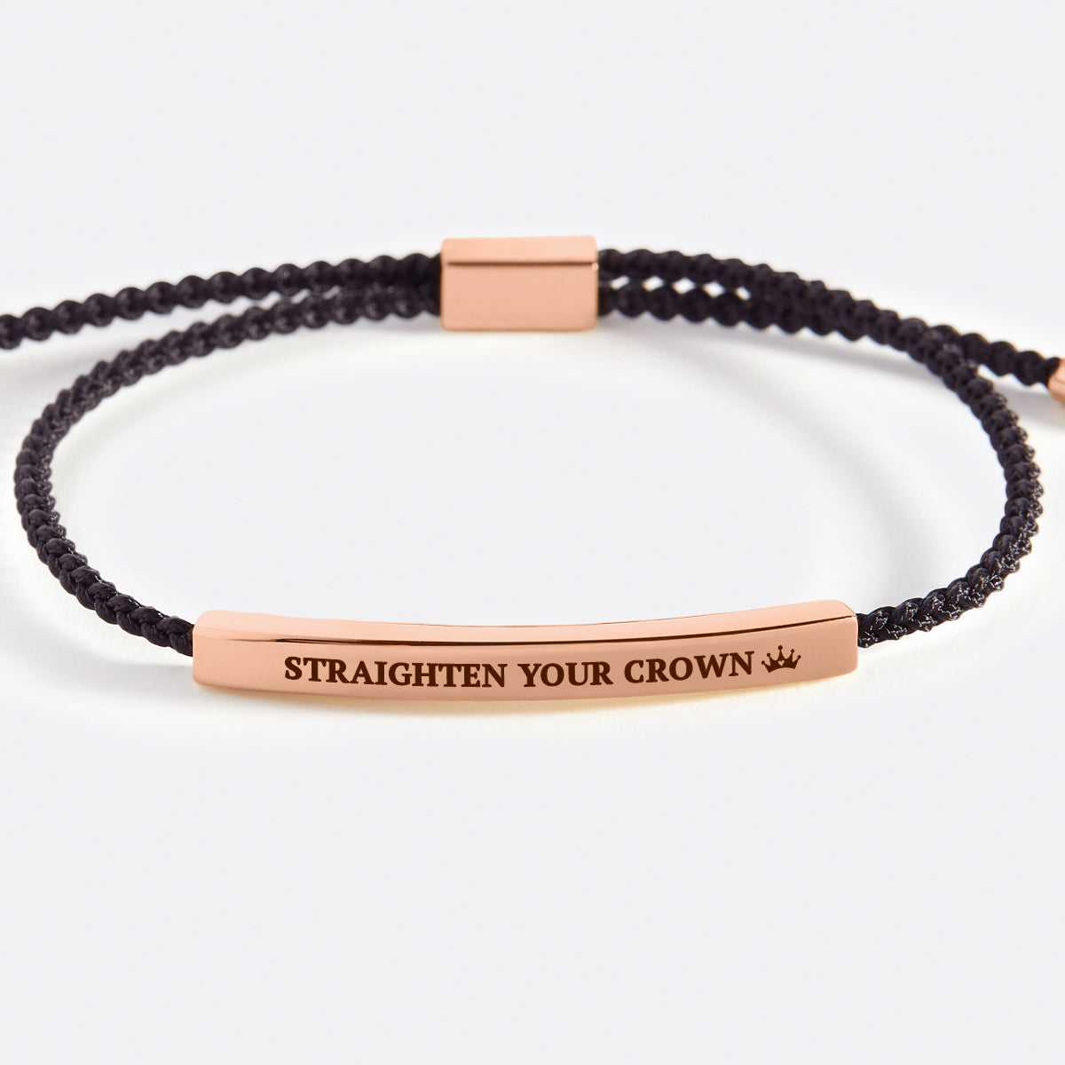 Souviens-toi de qui tu es et redresse ta couronne Inspire Bracelet