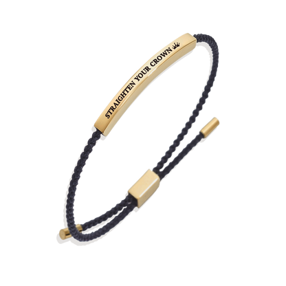 Souviens-toi de qui tu es et redresse ta couronne Inspire Bracelet