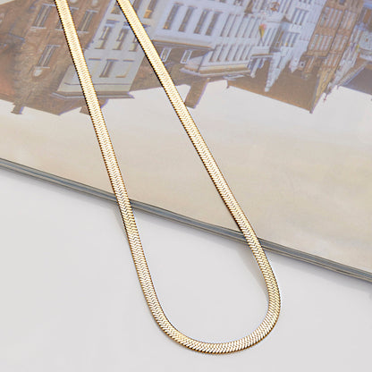 Collier chaîne à chevrons