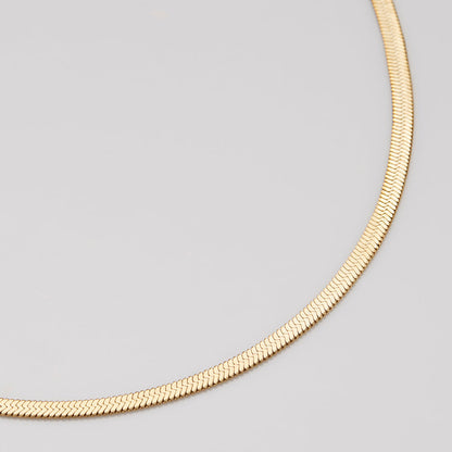 Collier chaîne à chevrons