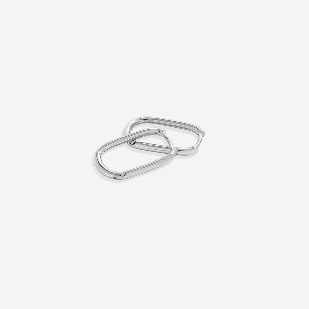 Boucles d'oreilles Huggie rétro