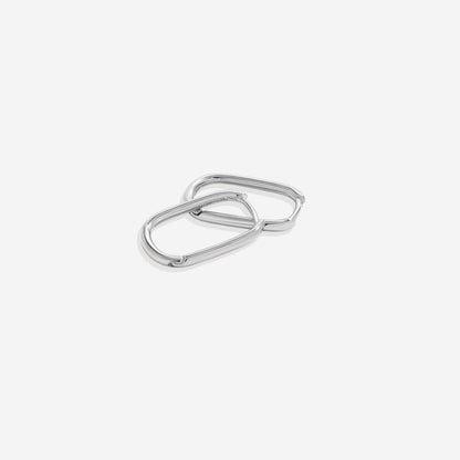 Boucles d'oreilles Huggie rétro