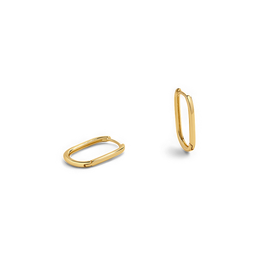 Boucles d'oreilles Huggie rétro