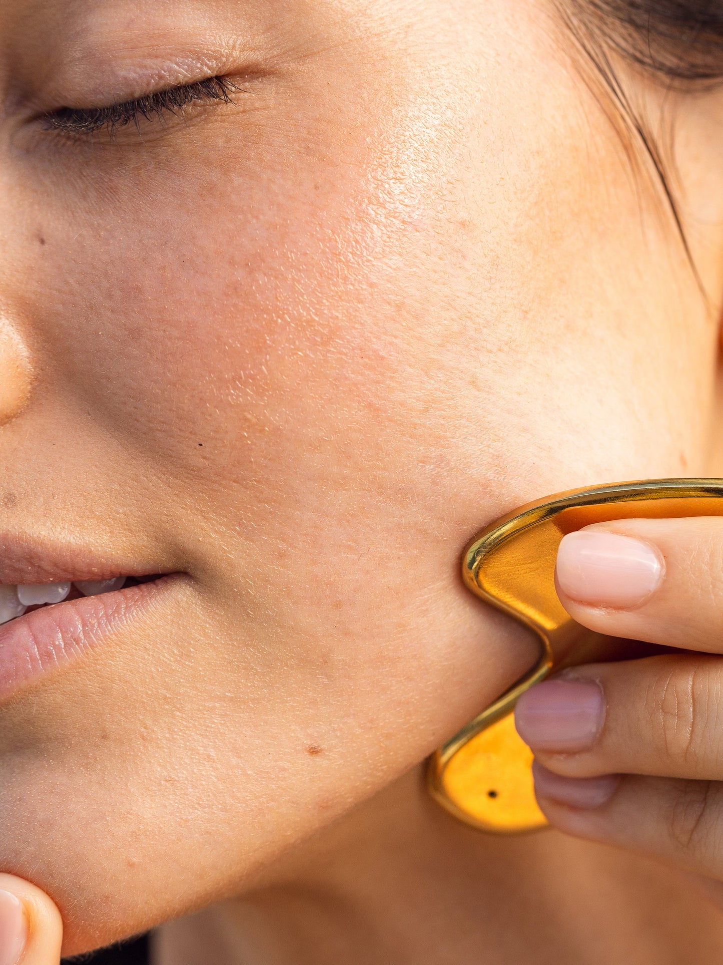 Gua Sha en acier inoxydable 