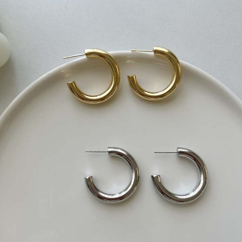 Boucles d'oreilles créoles classiques