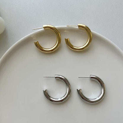 Boucles d'oreilles créoles classiques