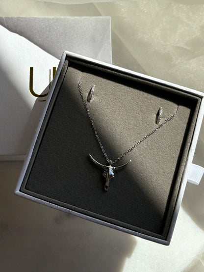 Cowgirl Sterling Silver Jewelry Set