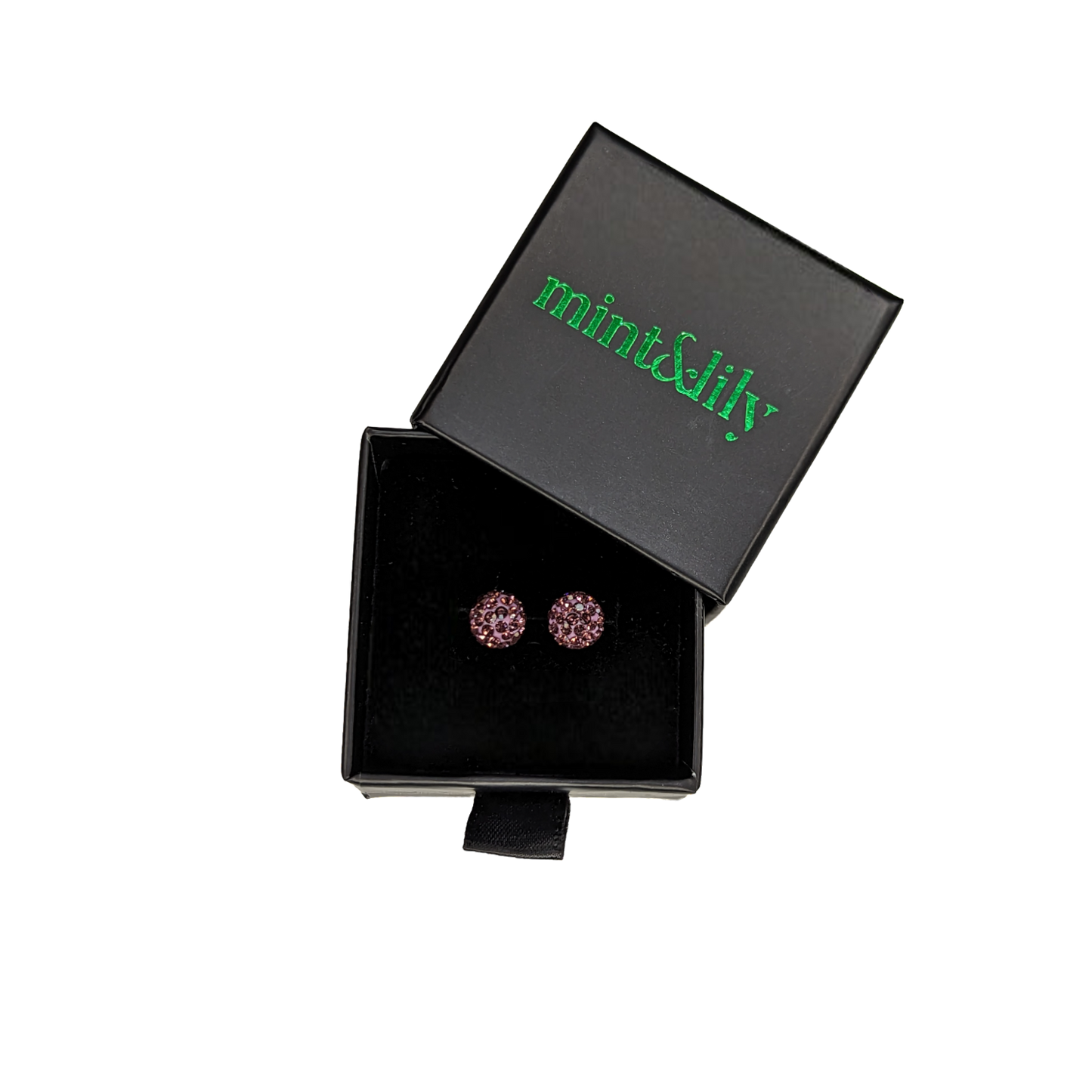 Glittersphere Stud Earrings