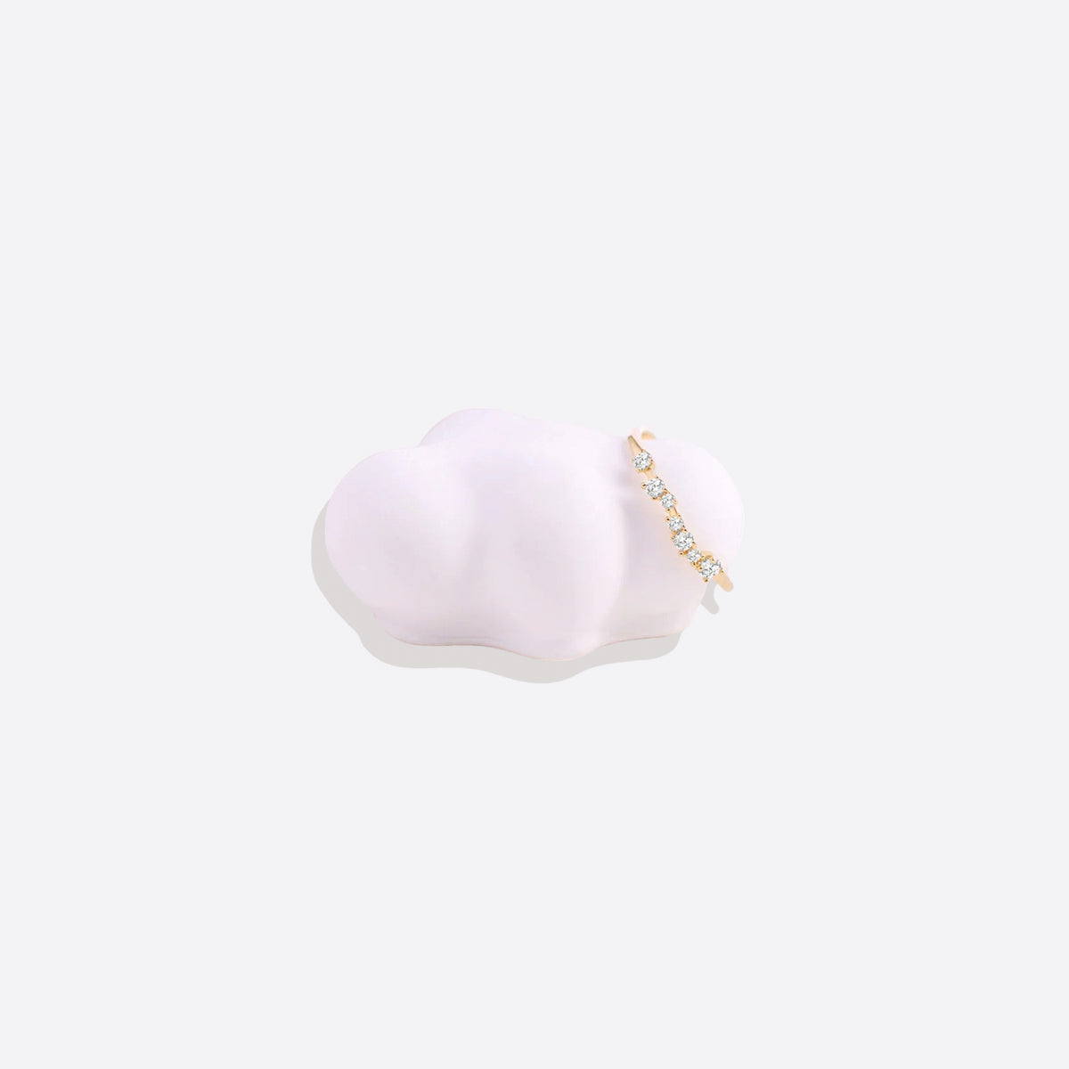 Bague en diamant scintillant