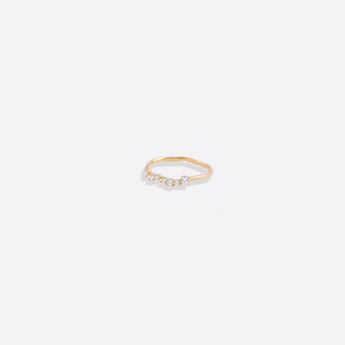 Bague en diamant scintillant
