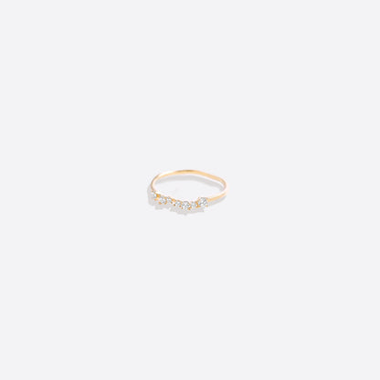 Bague en diamant scintillant