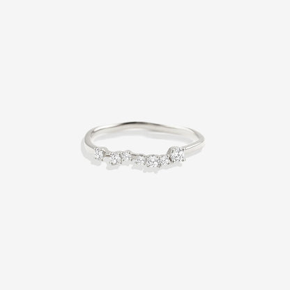 Bague en diamant scintillant