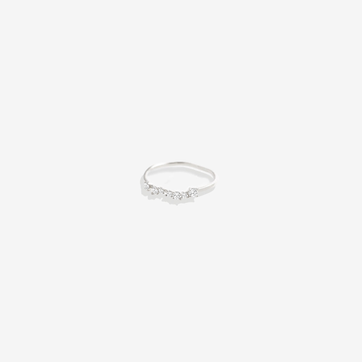 Bague en diamant scintillant