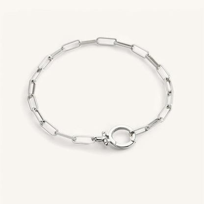 Bracelet trombone menthe