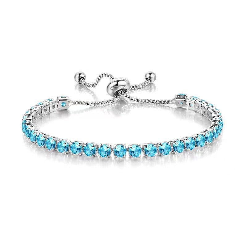 Bedeutungsvolle Farben Tennisarmband