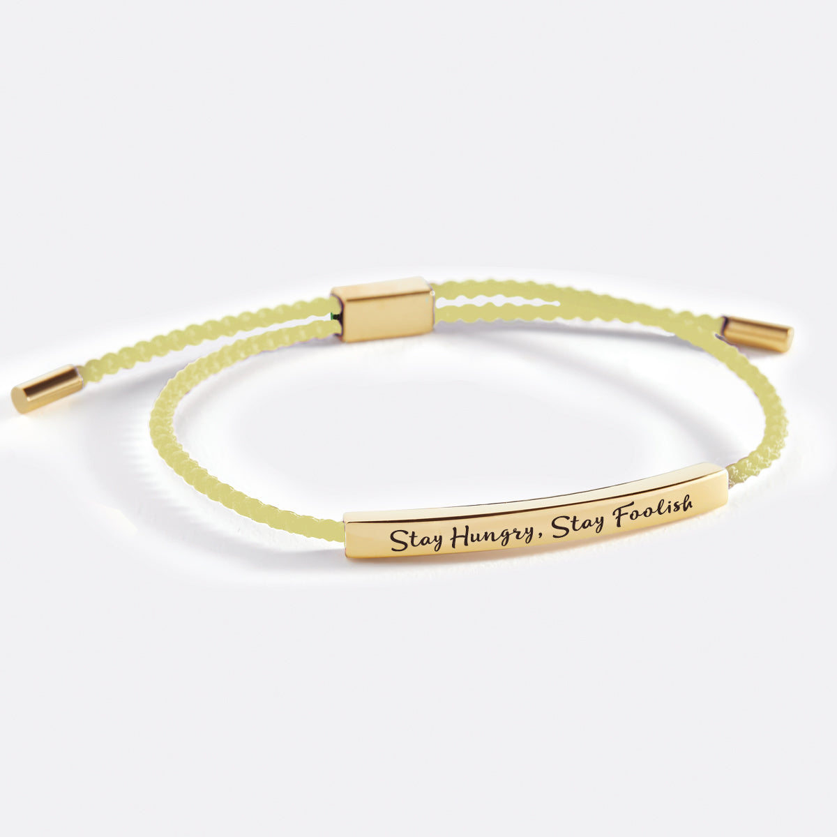Bracelet Inspire Restez affamé, restez fou
