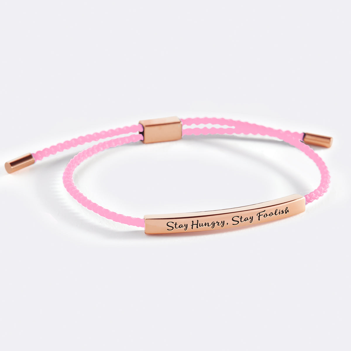 Bracelet Inspire Restez affamé, restez fou
