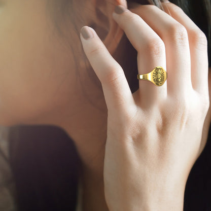 Bague Tournesol