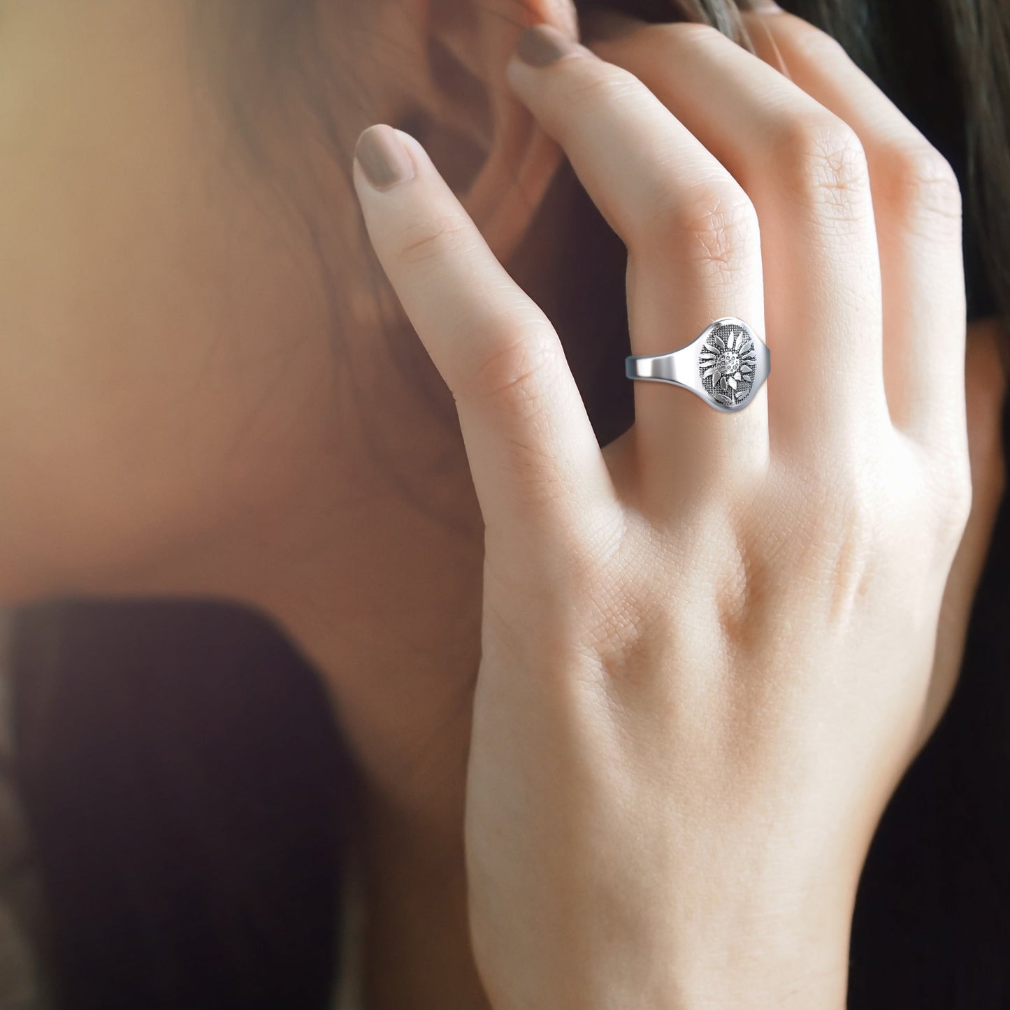 Bague Tournesol