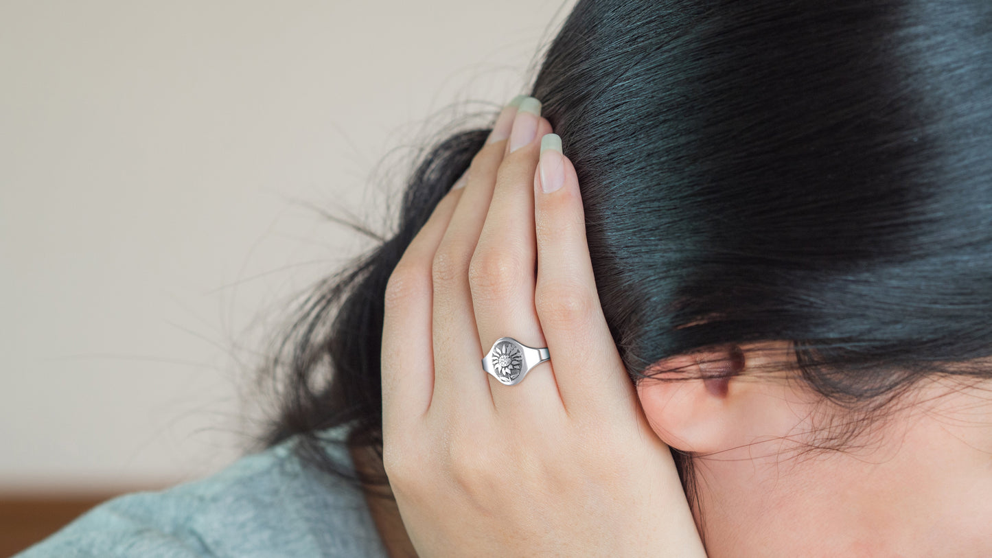 Bague Tournesol