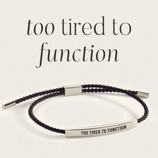 Bracelet Inspire Trop Fatigué pour Fonctionner